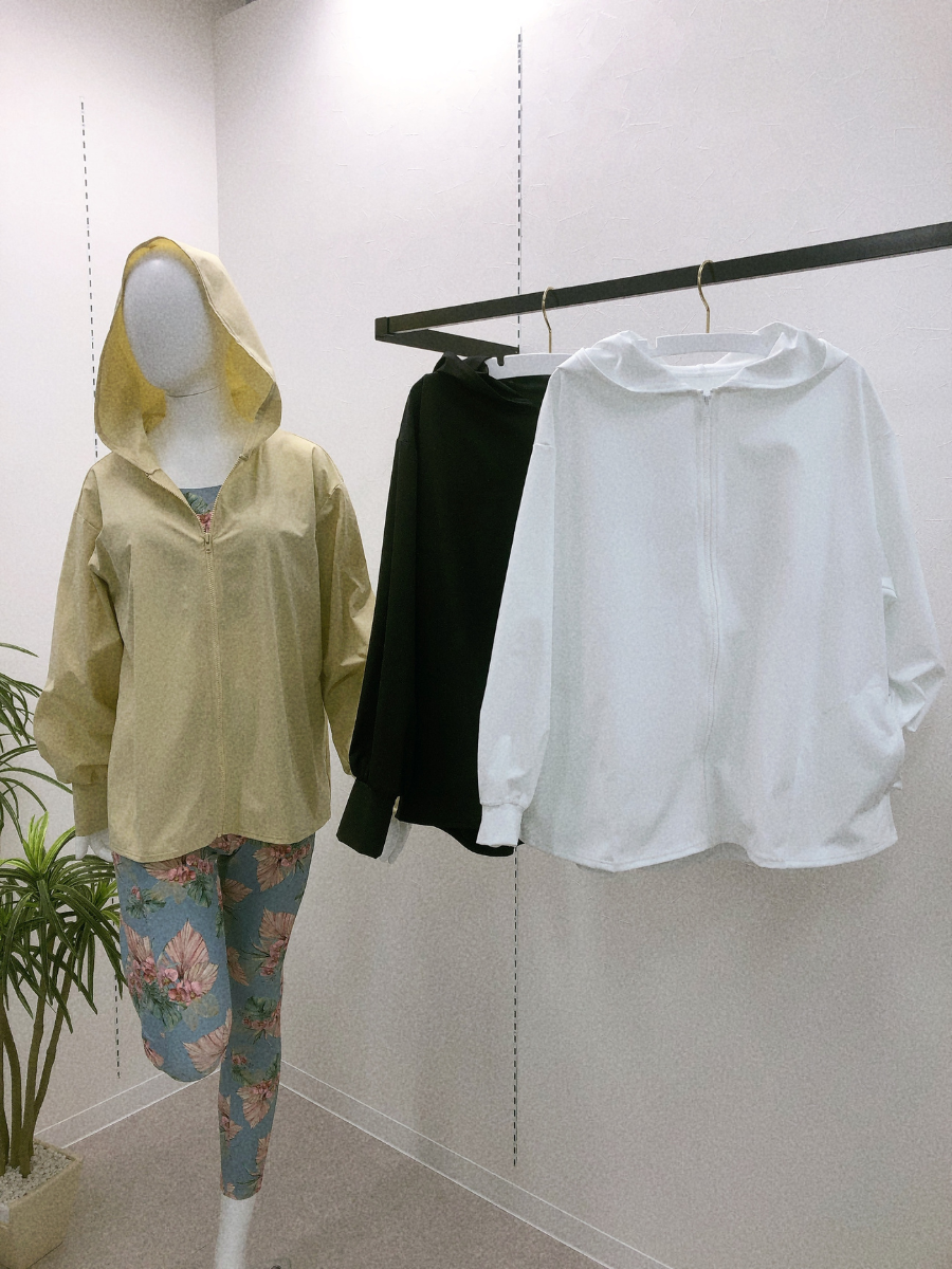 UVカットパーカー uricca UVカット パーカー レディース UVパーカー UPF50+ 紫外線
