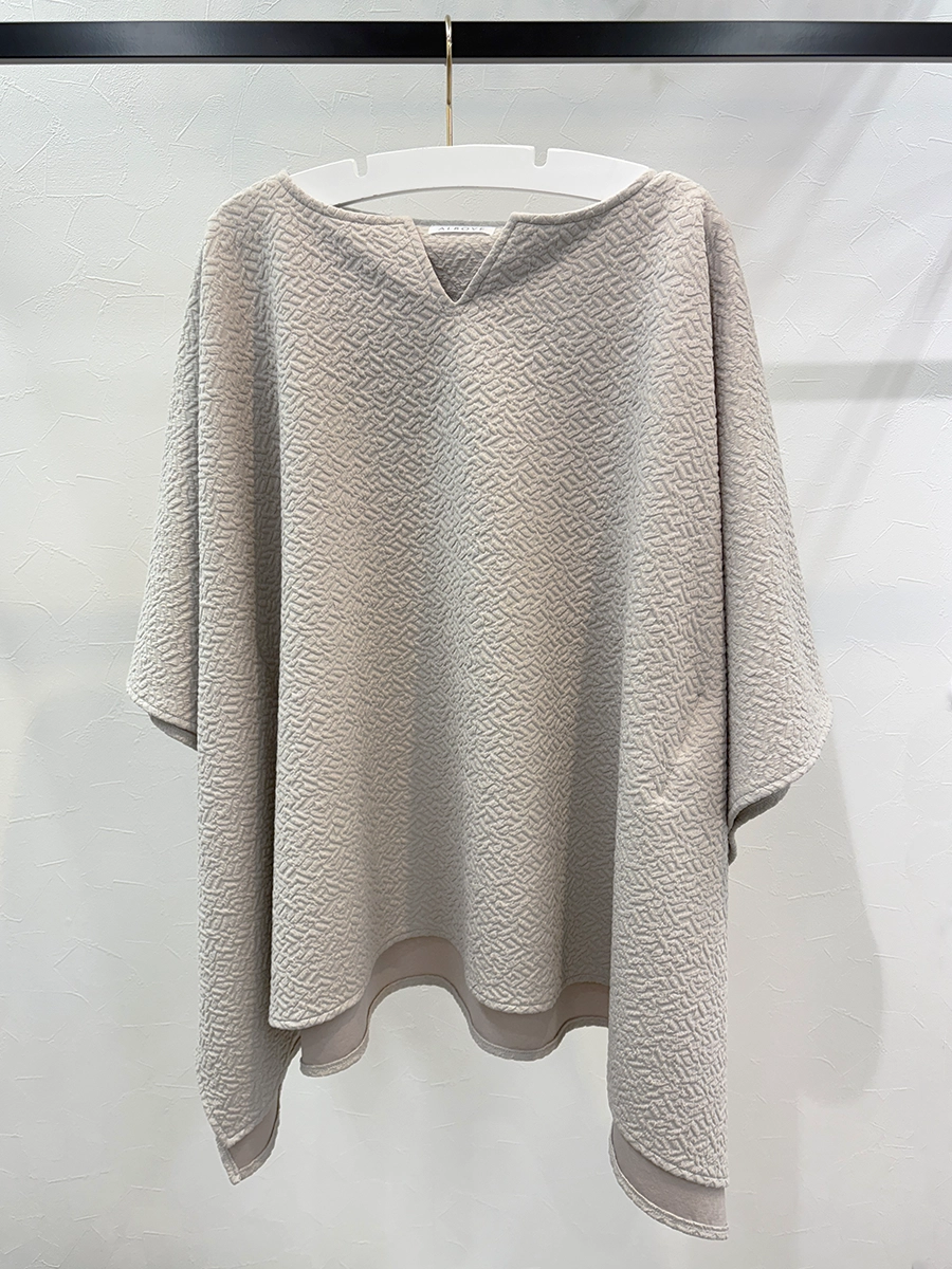 綺麗❗️ケープ アルパカシャギー フリル チェック ポンチョ 近年 ヴァレンティノ kelen ケレン ウール アンゴラ ロング Vネック ジレ ワンピース