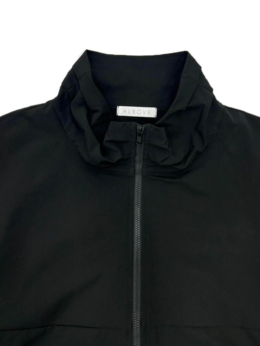 新品　ALBOVE ブルゾン　ダンボールジャージスタンドネックブルゾン　M RENU®エコ素材使用】ダンボールジャージスタンドネックブルゾン