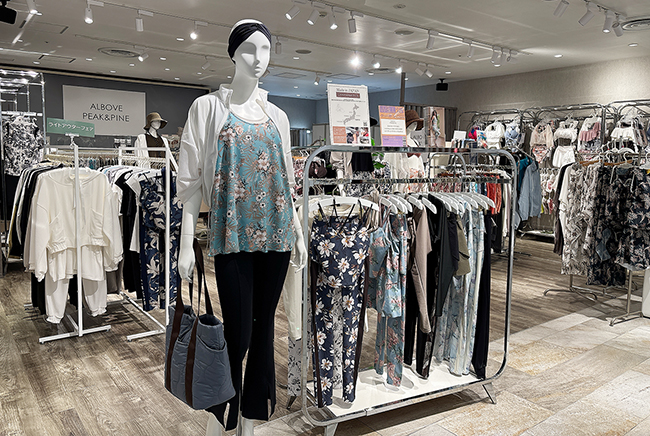 ヨガウェアセット（Bay active） 宮城県・仙台PARCO2 3Fに”大人かわいい”日本製ヨガウェアのお店